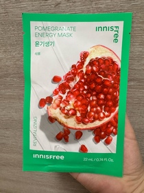 Chan1123-INNISFREE天然能量面膜 - 石榴_2