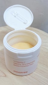 mandy-INNISFREE維他命C綠茶酵素透亮爽膚棉_2