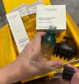 jovyjosie-L'Occitane en Provence草本療法頭皮舒緩健髮精華_1