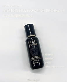 TinaWongLK-BOBBI BROWN蟲草抗氧修護精華粉底液_1