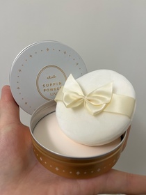 TsuenMa-CLUB素顏護膚蜜粉餅(白花)_2