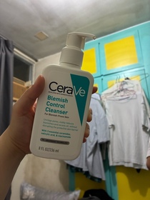 羅小白-CeraVe去油抗瑕疵白泥潔膚露_1