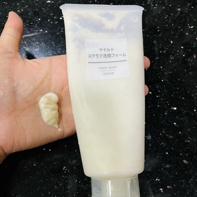 葉子🍃-MUJI溫和磨砂潔面乳_1