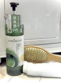 YolandaAuYeung-Hair Recipe綠茶x柚子清爽保濕洗髮露_1