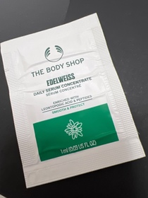 Kala-The Body Shop雪絨花抗氧活肌精華_1