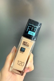 Chloeincosme-MAYBELLINEFIT ME！反孔特霧粉底液_1