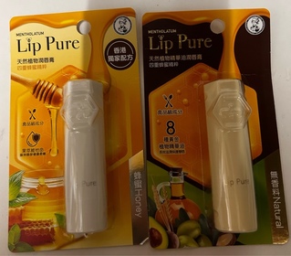 YYc-MENTHOLATUM 曼秀雷敦LIP PURE 蜂蜜潤唇膏_2