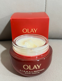 豬豬桃桃-OLAY胜肽專研緊緻滋潤面霜_3