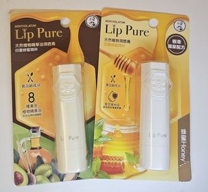 Abbyanna0127-MENTHOLATUM 曼秀雷敦LIP PURE OIL 天然植物精華油潤唇膏(無香料)_1