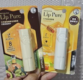 Pinkberry-MENTHOLATUM 曼秀雷敦LIP PURE OIL 天然植物精華油潤唇膏(無香料)_1