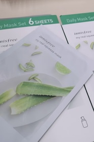 Sakura醬-INNISFREE專屬真萃鮮榨蘆薈面膜_1