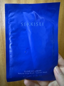 橘子貓-KOSE 雪肌精瑩透煥肌效能化妝水面膜_1