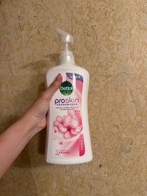 Kmggigi-Dettol 滴露ProSkin深層滋潤親膚沐浴乳霜 - 粉嫩櫻花甜香_1