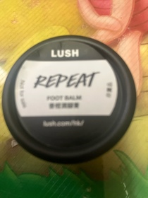 劉肥貓-LUSH香橙潤腳膏_1