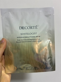 Sarah-DECORTÉWHITELOGIST 麴酸速效美白精華面膜_1