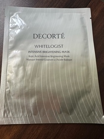 Yinggg-DECORTÉWHITELOGIST 麴酸速效美白精華面膜_1