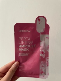 楊一二-MEDIHEAL膠原緊緻特強精華水庫面膜_1