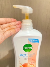 Milo101-Dettol 滴露ProFresh清爽保濕沐浴露(水感蜜桃)_3