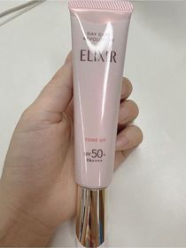 Fng-ELIXIR膠原提亮妝前防曬底霜 (櫻花色)_1