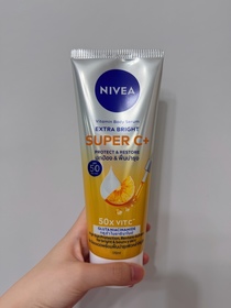 Yuuuu-NIVEA果萃雙效SUPER C+ 防曬精華凝乳 SPF50 PA++++ _1