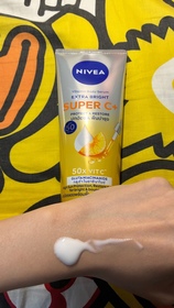 Also melon-NIVEA果萃雙效SUPER C+ 防曬精華凝乳 SPF50 PA++++ _3