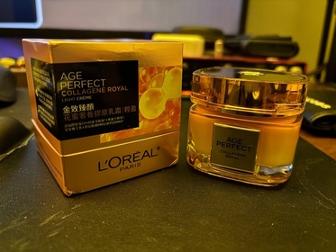 Hayat-L'ORÉAL PARiS金致臻顏花蜜奢養膠原輕盈乳霜_1