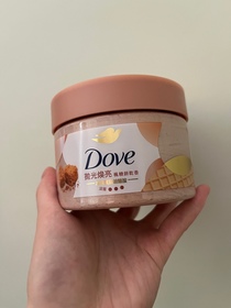 Anne-Dove 多芬雪糕感身體磨砂膏 (楓糖餅乾香)_1