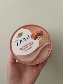 Anne-Dove 多芬雪糕感身體磨砂膏 (楓糖餅乾香)_2