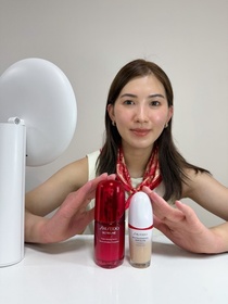 Lenna Tsang-SHISEIDO 資生堂養膚亮澤修護精華粉底 SPF 30 PA+++_1