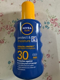 Wongwong-NIVEA清爽保濕防曬噴霧SPF30/PA++_1