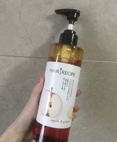 FishFish-Hair Recipe蘋果x生薑強韌修護洗髮露_1